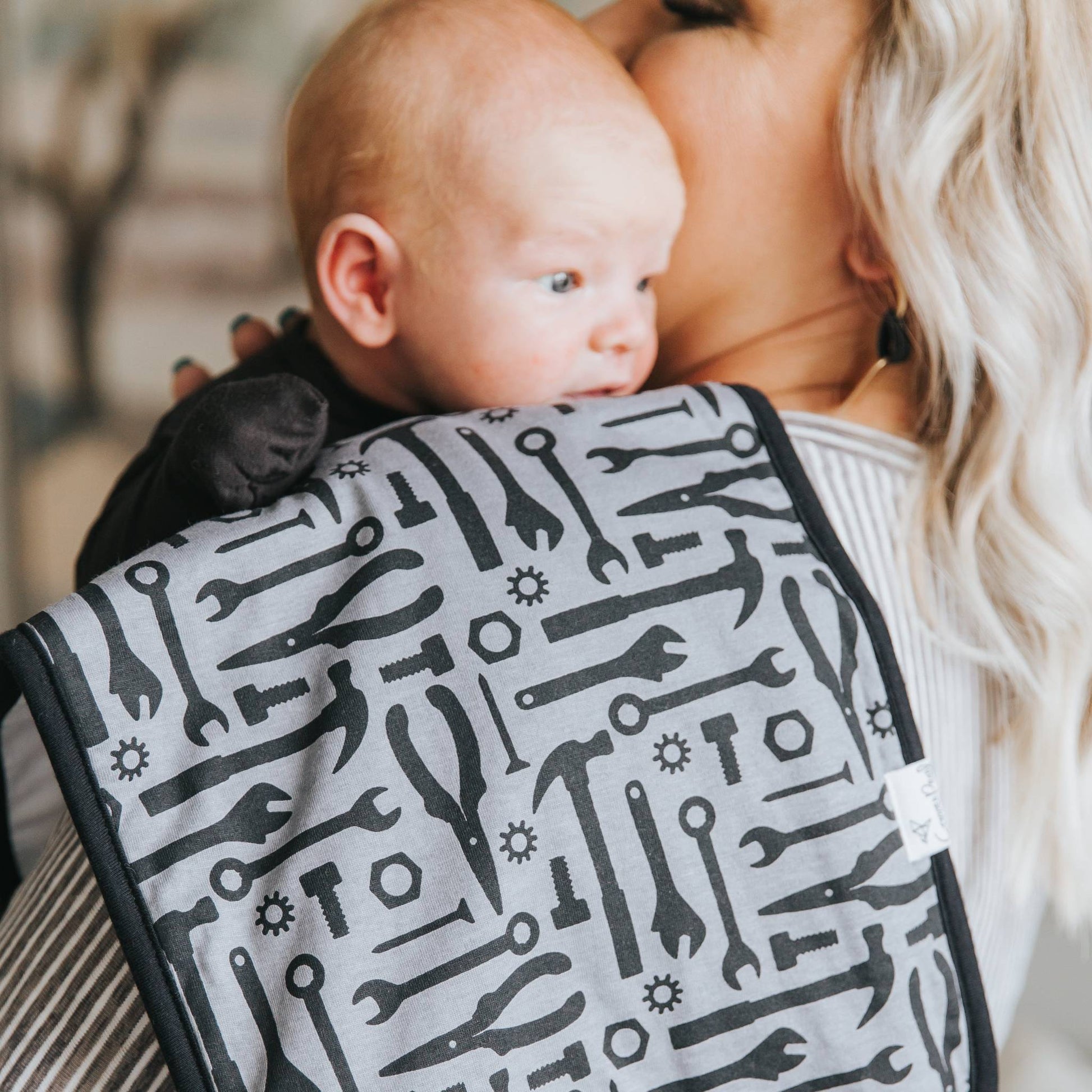 3 Pack Premium Burp Cloths - Diesel